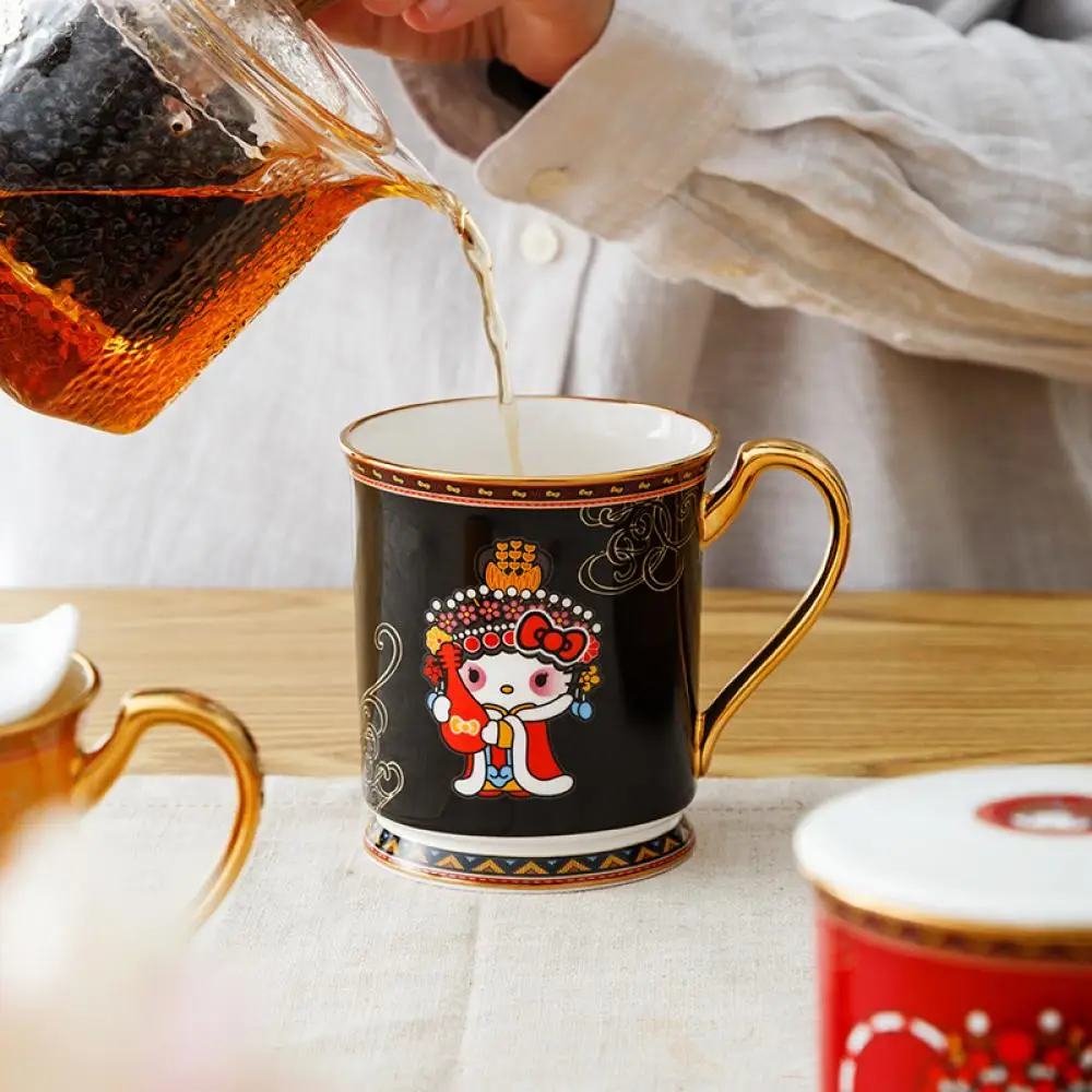 Sanrio Hello Kitty High End Gifts Mug Kawaii Sanrio Anime Figure Coffee Kt Water Cup Ceramics Cover Spoon Gift Box Good Looking
Sanrio Hello Kitty High End Gifts Mug Kawaii Sanrio Anime Figure Coffee Kt Water Cup Ceramics Cover Spoon Gift Box Good Looking