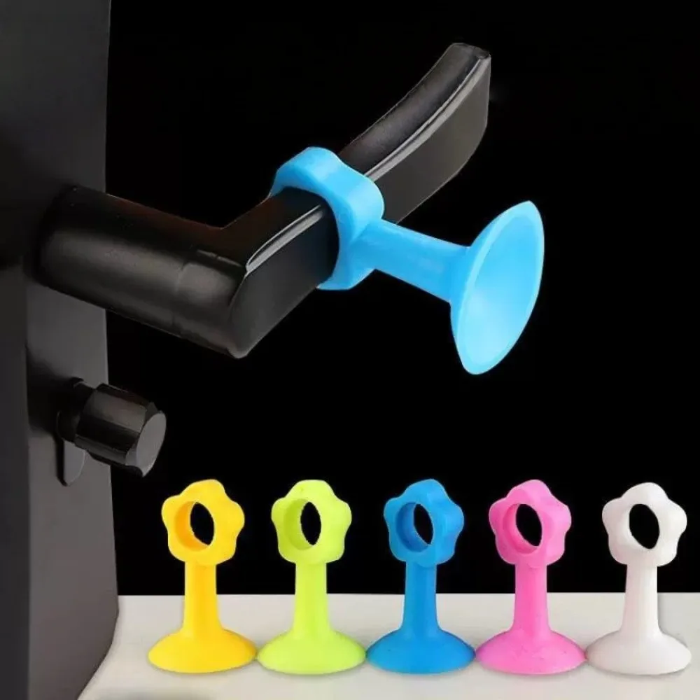 Multi-purpose Mute Anti-collision Silicone Door Stopper No Need To Drill Holes Door Handle Anti-collision Cushion Wall Protector
Multi-purpose Mute Anti-collision Silicone Door Stopper No Need To Drill Holes Door Handle Anti-collision Cushion Wall Protector
