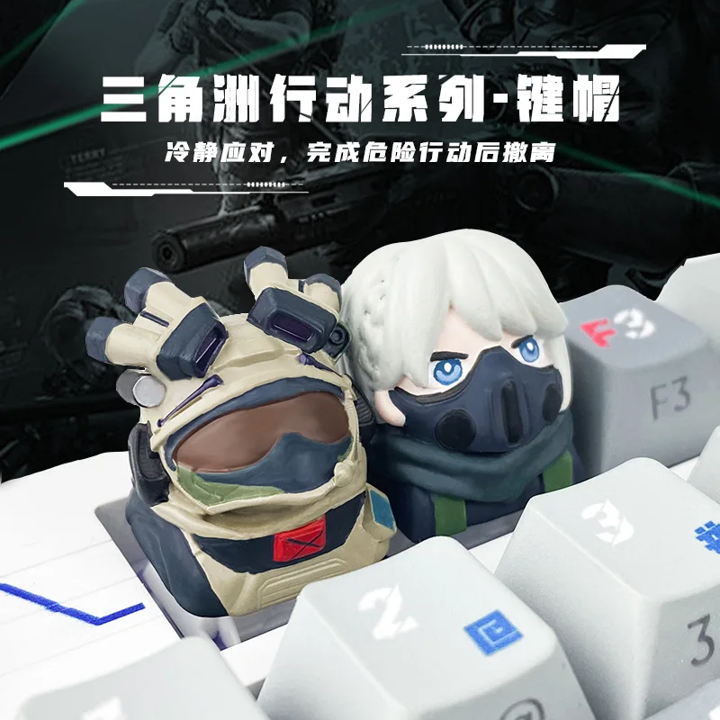 Delta Force Hackclaw Vyron Keycap Аниме игровая механическая клавиатура на заказ полупрозрачная 3d смола мультяшные милые колпачки для ключей аксессуары
Delta Force Hackclaw Vyron Keycap Аниме игровая механическая клавиатура на заказ полупрозрачная 3d смола мультяшные милые колпачки для ключей аксессуары