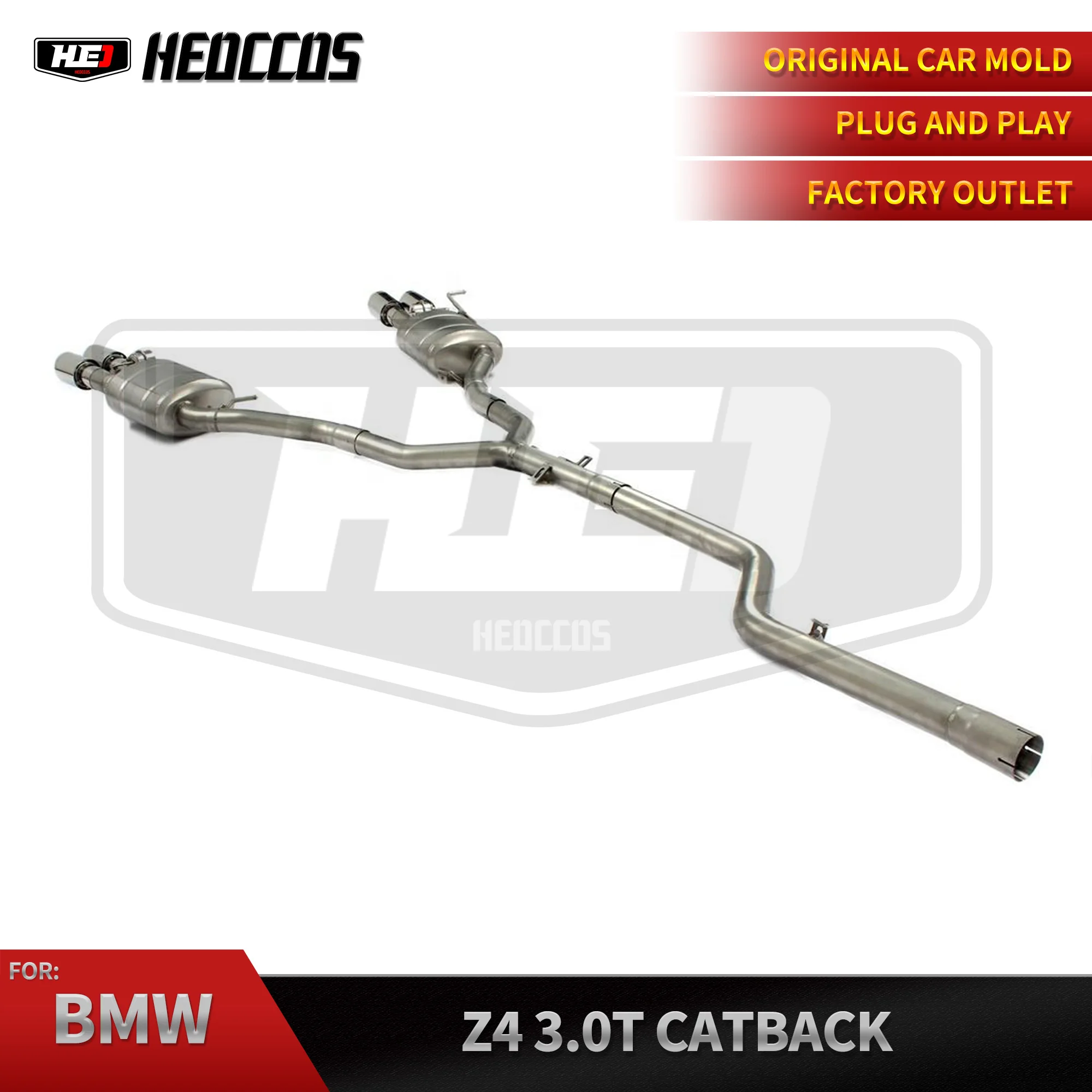 HEO High Performance Stainless Steel Aggressive Sound Exhaust Systems For BMW Z4 E89
HEO High Performance Stainless Steel Aggressive Sound Exhaust Systems For BMW Z4 E89
