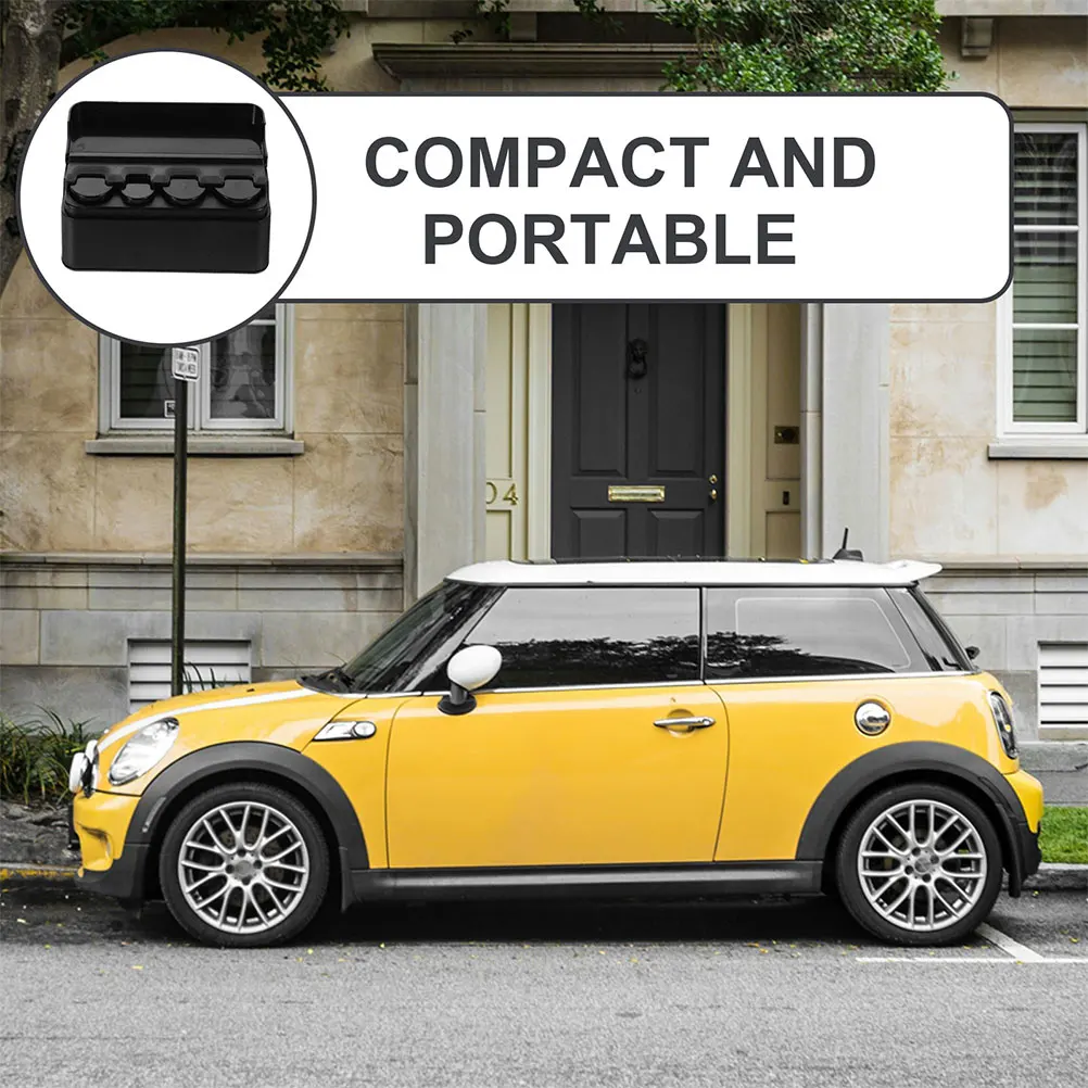 2Pcs Coin Holder Storage Boxes for Car Black Mini Organizer with PP Material Change Dispenser Storage
2Pcs Coin Holder Storage Boxes for Car Black Mini Organizer with PP Material Change Dispenser Storage