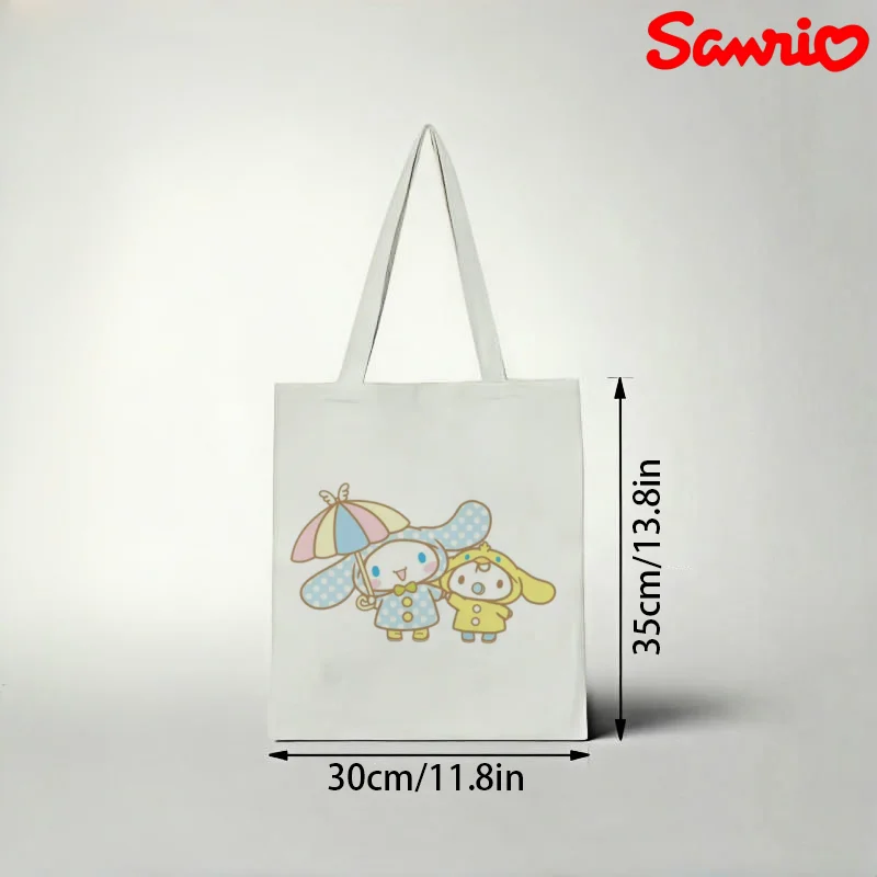 1PC Sanrio Cinnamoroll Canvas Tote Bag, Rainy Day Umbrella Print Eco Shoulder Bag
1PC Sanrio Cinnamoroll Canvas Tote Bag, Rainy Day Umbrella Print Eco Shoulder Bag