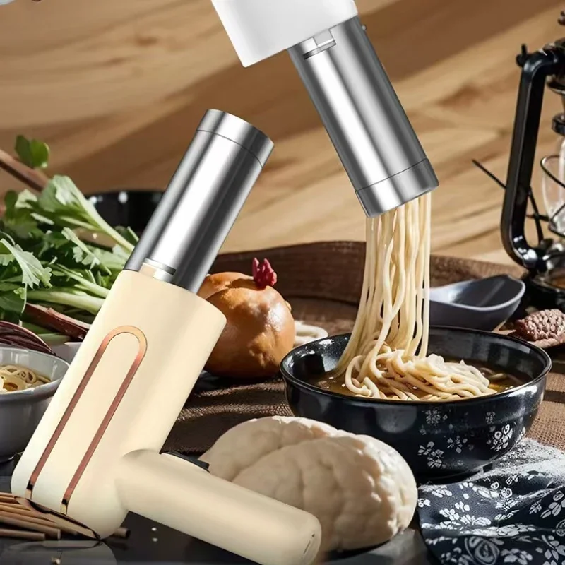 Electric Noodle Maker 4000mAh Home Kitchen Handheld Commercial Noodle Press Wireless Automatic Ramen Machine
Electric Noodle Maker 4000mAh Home Kitchen Handheld Commercial Noodle Press Wireless Automatic Ramen Machine