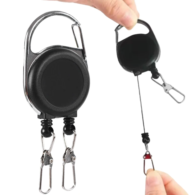 1pc Creative Double Headed Retractable Keychain Practical Badge Holder Reel with Reel Cord Durable Keyring Anti-lost Keys
1pc Creative Double Headed Retractable Keychain Practical Badge Holder Reel with Reel Cord Durable Keyring Anti-lost Keys