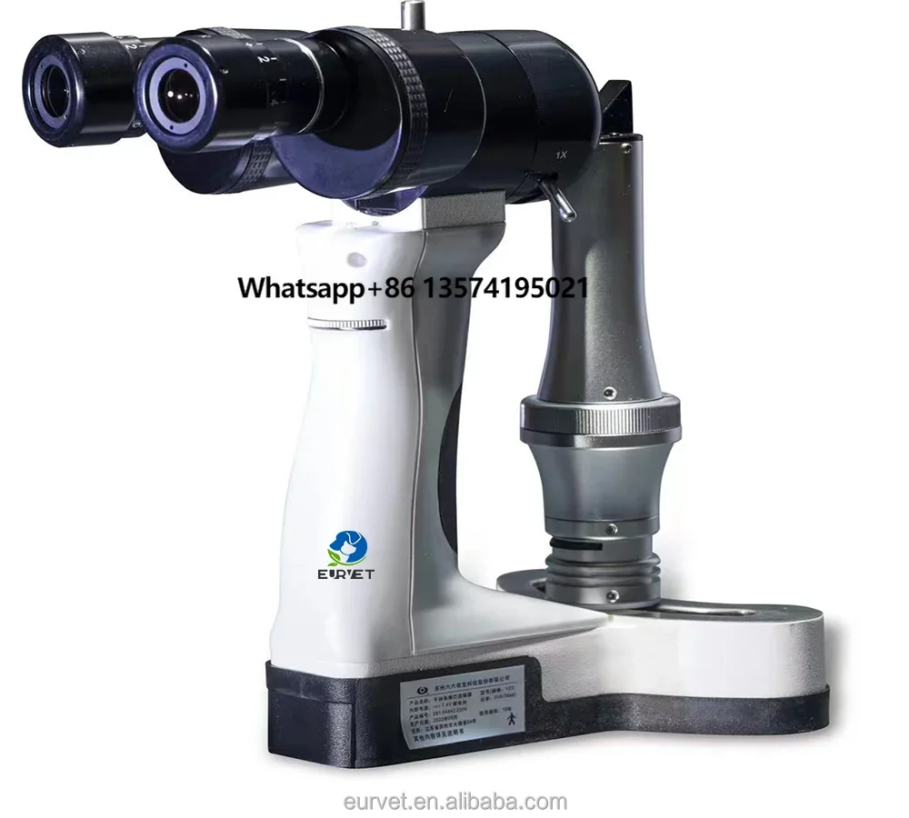 EUR PET Veterinary Equipment Ophthalmic Equipment Hand Held Slit Lamp Indirect Ophthalmoscope for Pet Clinic
EUR PET Veterinary Equipment Ophthalmic Equipment Hand Held Slit Lamp Indirect Ophthalmoscope for Pet Clinic