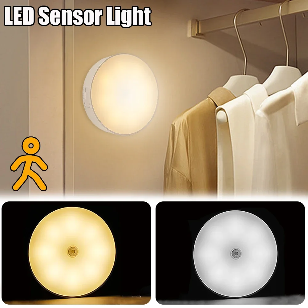 LED Sensor Night Light USB Rechargeable Motion Sensor Lamp Wireless 8LEDs Wall Lamp For Bedroom Kitchen Cabinet Decors Lighting
LED Sensor Night Light USB Rechargeable Motion Sensor Lamp Wireless 8LEDs Wall Lamp For Bedroom Kitchen Cabinet Decors Lighting