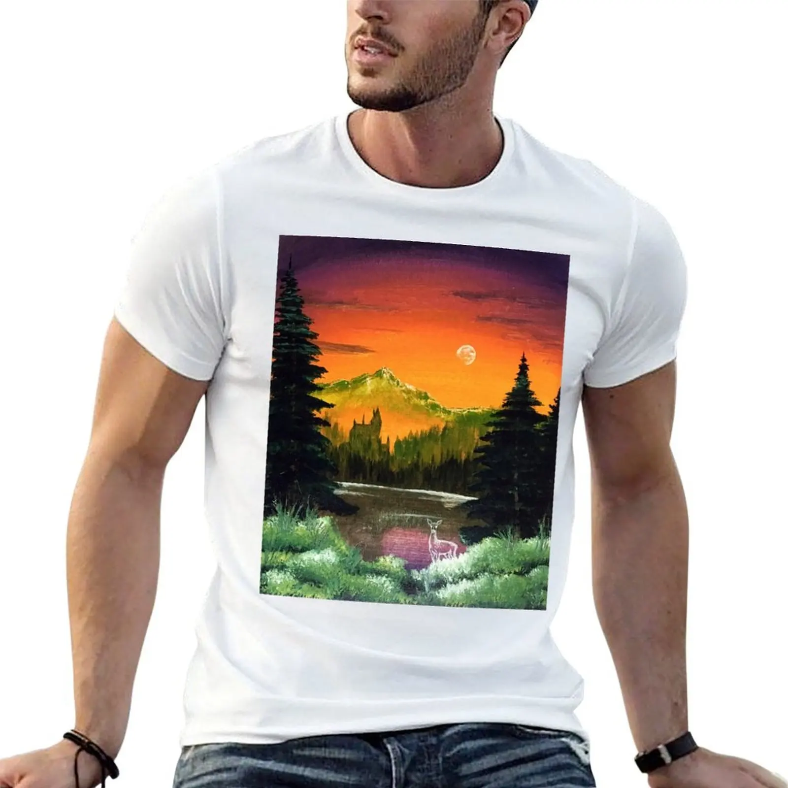 Black Lake T-Shirt printed t shirts for man anime t shirts oversize t shirt for man 100 percent cotton T-shirt
Black Lake T-Shirt printed t shirts for man anime t shirts oversize t shirt for man 100 percent cotton T-shirt