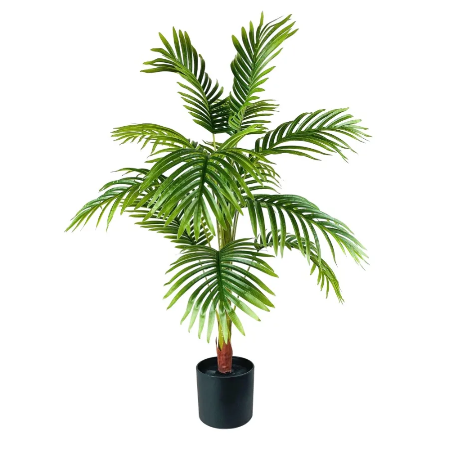 Artificial Plant Palm Plant 3.33 ft Black Plastic Pot
Artificial Plant Palm Plant 3.33 ft Black Plastic Pot