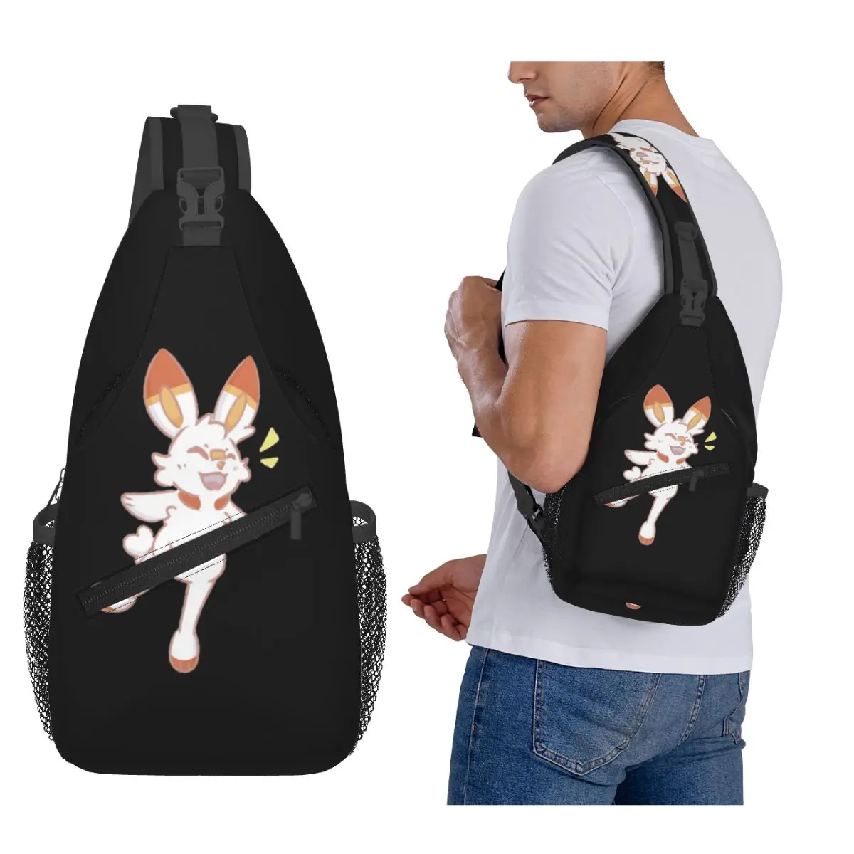 Scorbunny нагрудная сумка, мужской рюкзак через плечо, нагрудная сумка, дорожный походный рюкзак, сумка на плечо
Scorbunny нагрудная сумка, мужской рюкзак через плечо, нагрудная сумка, дорожный походный рюкзак, сумка на плечо