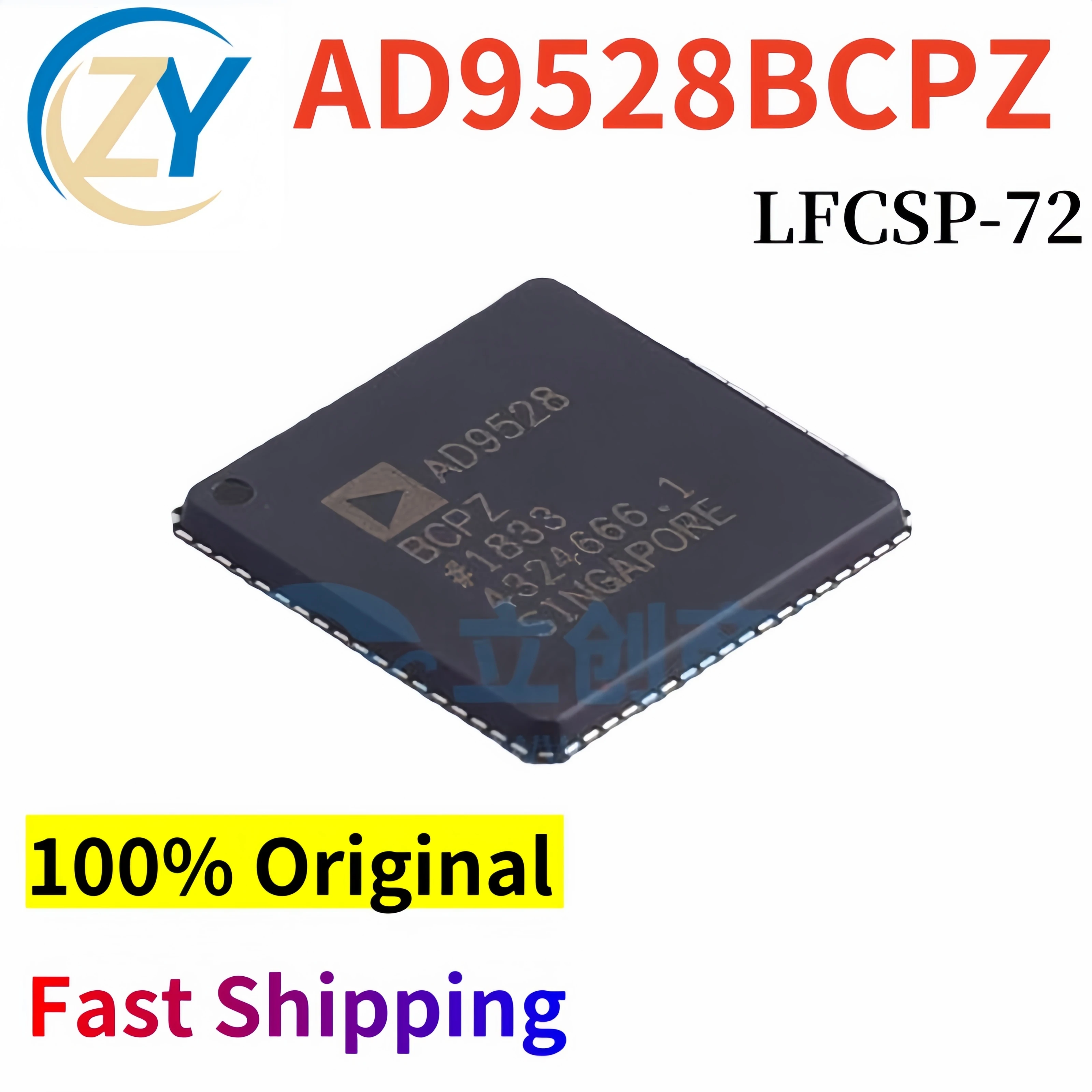 (2pcs) AD9528BCPZ Clock Generators AD9528BCPZ-REEL7 LFCSP-72 AD9528 4025MHz 3.135V-3.465V 100% Original & In Stock
(2pcs) AD9528BCPZ Clock Generators AD9528BCPZ-REEL7 LFCSP-72 AD9528 4025MHz 3.135V-3.465V 100% Original & In Stock
