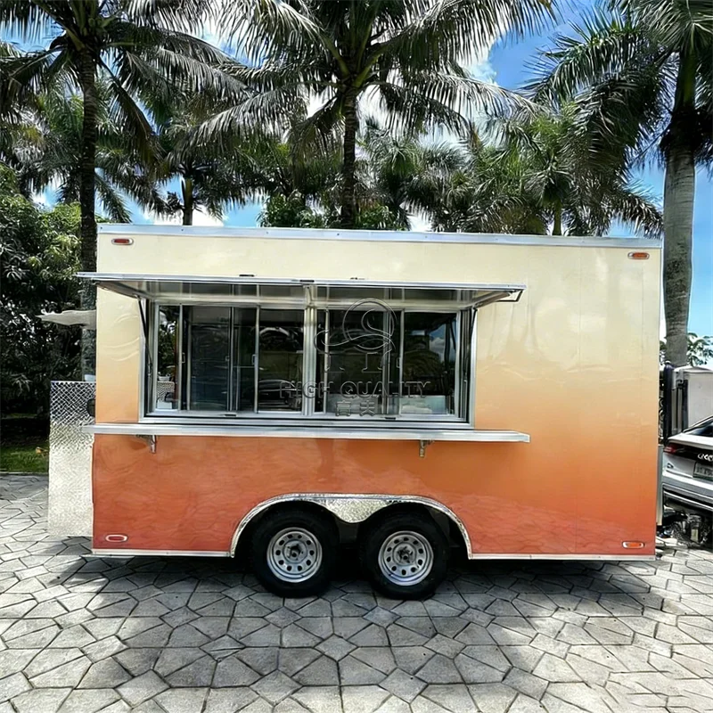 Custom Size Food Truck Outdoor Event Food Trailer for BBQ and Fried Food Professional Grade Equipment Included
Custom Size Food Truck Outdoor Event Food Trailer for BBQ and Fried Food Professional Grade Equipment Included