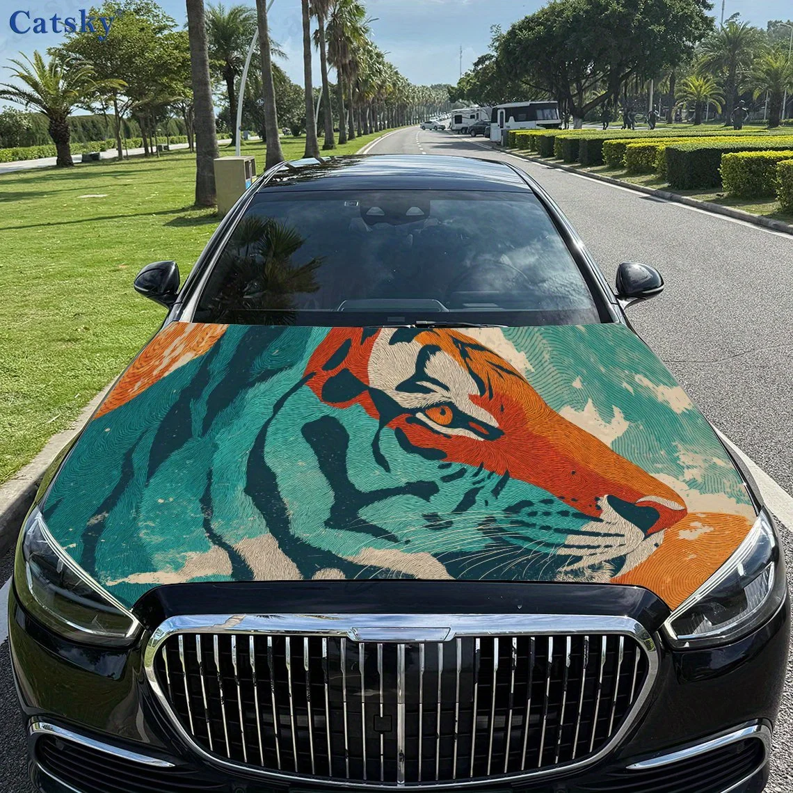 Colorful tiger print,car hood stickers,PVC waterproof Self adhesive car hood sticker,car hood decoration protection stickers,Aut
Colorful tiger print,car hood stickers,PVC waterproof Self adhesive car hood sticker,car hood decoration protection stickers,Aut