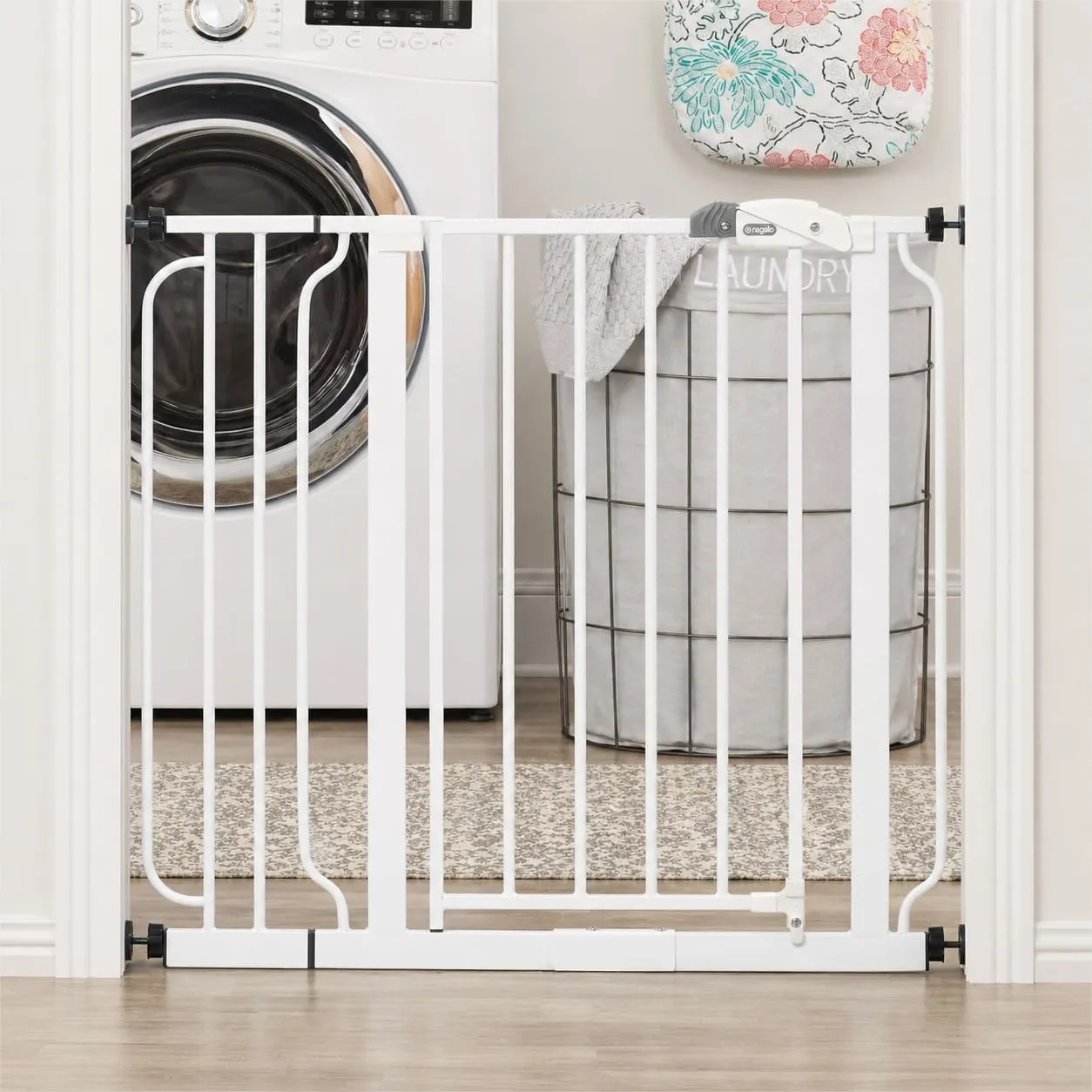 Baby Gate for Doorways & Bottom of Stairs, Pressure Mounted Safety Gate with Door, Extra Wide 29-38.5", Tested & Safe for 30
Baby Gate for Doorways & Bottom of Stairs, Pressure Mounted Safety Gate with Door, Extra Wide 29-38.5", Tested & Safe for 30