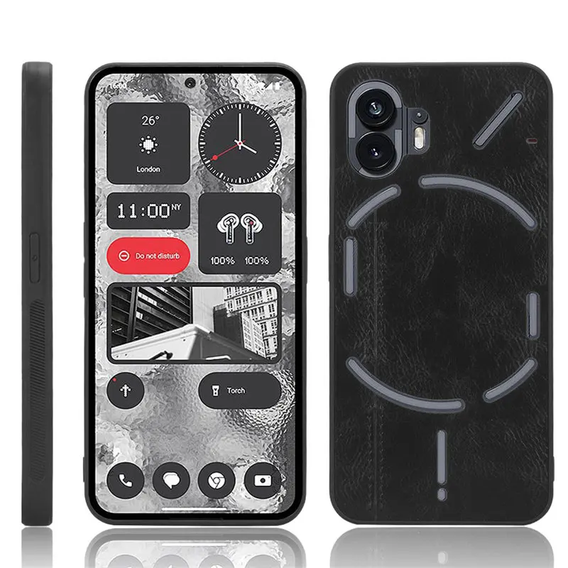 Nothing Phone Two 2 A065 Case PU Leather Skin Shockproof Hard Back Cover Matte Phone Case for Nothing Phone Two 2 Phone2 5G A065
Nothing Phone Two 2 A065 Case PU Leather Skin Shockproof Hard Back Cover Matte Phone Case for Nothing Phone Two 2 Phone2 5G A065