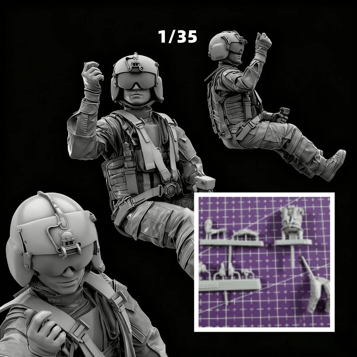 Комплект для сборки модели из литья смолы 1/35, GK, американский вертолет из смолы, неокрашенный
Комплект для сборки модели из литья смолы 1/35, GK, американский вертолет из смолы, неокрашенный