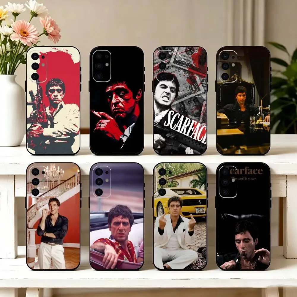 Movie S-Scarfaces Tony M-Montana Phone Case For Samsung S25,S24,S21,S22,S23,S30,Ultra,S20,Plus,Fe,Soft Silicone Black Cover
Movie S-Scarfaces Tony M-Montana Phone Case For Samsung S25,S24,S21,S22,S23,S30,Ultra,S20,Plus,Fe,Soft Silicone Black Cover