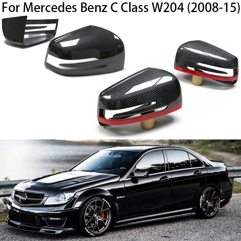 Real Carbon Fiber Car Exterior Rearview Mirror Cover Caps, Accessories for Mercedes Benz C Class W204 2008 2009 2010 2011-2015
Real Carbon Fiber Car Exterior Rearview Mirror Cover Caps, Accessories for Mercedes Benz C Class W204 2008 2009 2010 2011-2015
