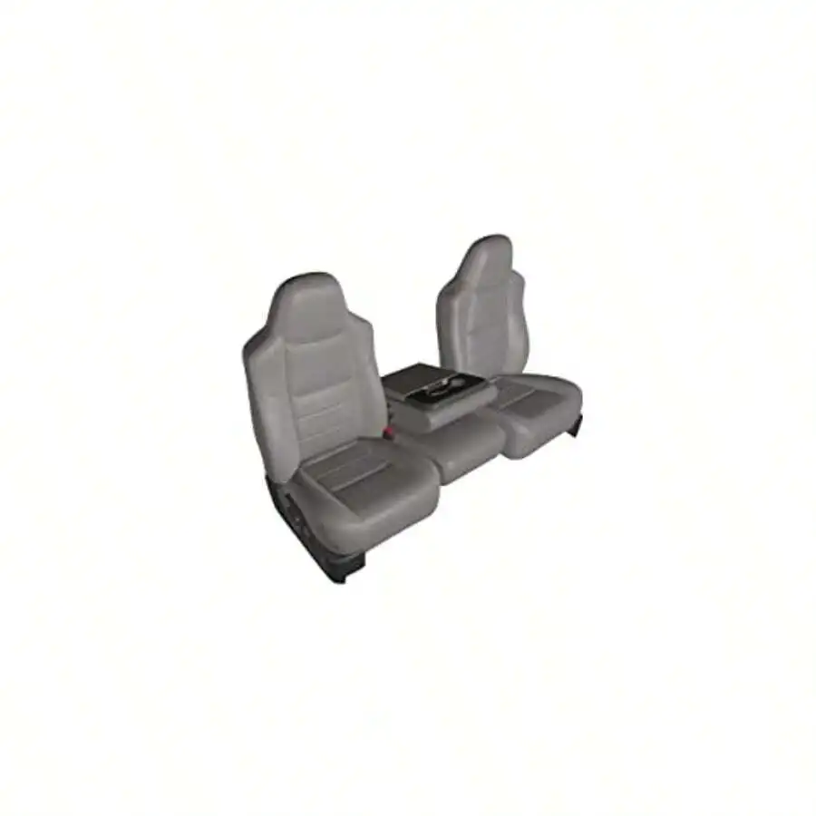2002-2010 F250-F550 Super Duty Front 40/20/40 Split Bench Seat With High Back Buckets Gray Leatherette
2002-2010 F250-F550 Super Duty Front 40/20/40 Split Bench Seat With High Back Buckets Gray Leatherette
