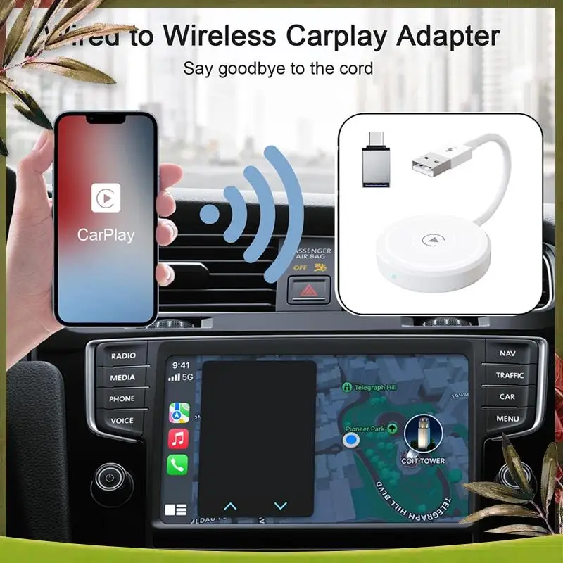 Новый беспроводной адаптер Carplay для 5 ГГц Wi-Fi автоматическое подключение Bluetooth адаптер Carplay для OEM модель автомобиля 2015+
Новый беспроводной адаптер Carplay для 5 ГГц Wi-Fi автоматическое подключение Bluetooth адаптер Carplay для OEM модель автомобиля 2015+
