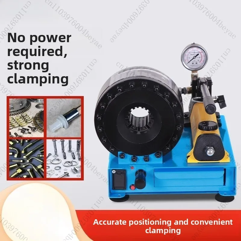 Multi functional manual pipe press machine, steel pipe high-pressure oil pipe fastening machine, vehicle mounted portable
Multi functional manual pipe press machine, steel pipe high-pressure oil pipe fastening machine, vehicle mounted portable