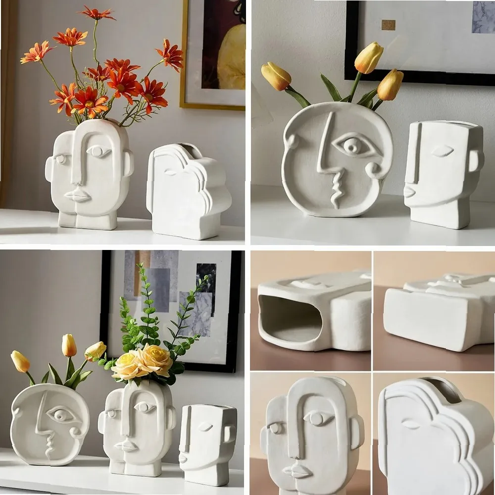 Nordic Ceramic Vase for Dried Flowers, Home Decor for Living Room Bedroom Office
Nordic Ceramic Vase for Dried Flowers, Home Decor for Living Room Bedroom Office