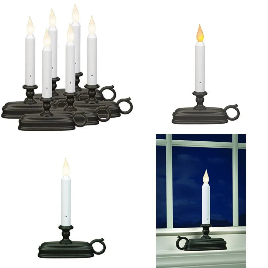 FPC1325A-6 Battery Operated LED Window Candle with New Hot Spot Technology and Dusk to Dawn Sensor and Choice of Amber or White
FPC1325A-6 Battery Operated LED Window Candle with New Hot Spot Technology and Dusk to Dawn Sensor and Choice of Amber or White