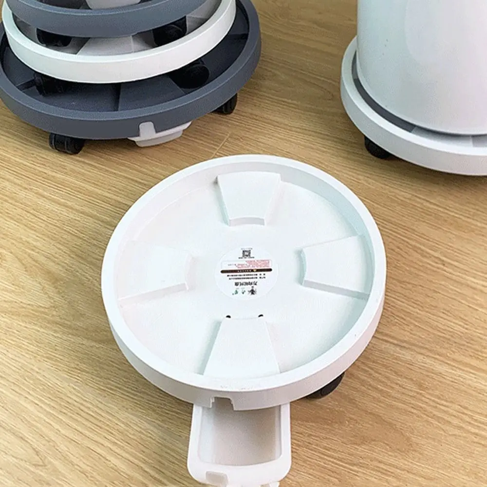Round Flower Pot Mobile Tray Heavy Duty Stable Universal Wheel Mobile Base with Drainage Tray Non-Slip Movable Plant Stand
Round Flower Pot Mobile Tray Heavy Duty Stable Universal Wheel Mobile Base with Drainage Tray Non-Slip Movable Plant Stand