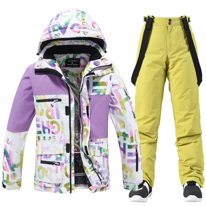 2025 New Ski Suit Men's Windproof Waterproof Wear Resistant Breathable Skiwear Women's Double Board Sports Loose Snow Clothing
2025 New Ski Suit Men's Windproof Waterproof Wear Resistant Breathable Skiwear Women's Double Board Sports Loose Snow Clothing