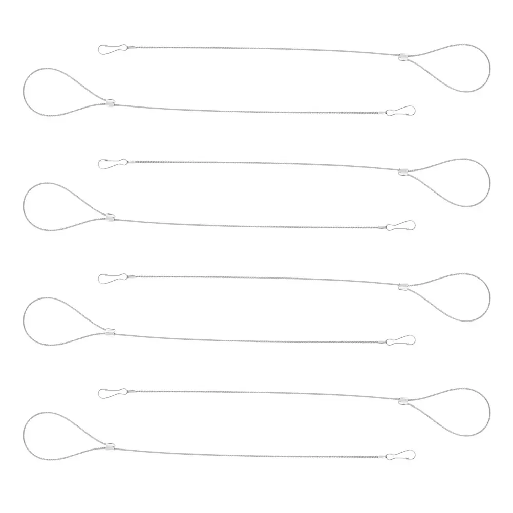 8 Pcs Anti-fall Decorative Rope Adjustable Gate Pull Cord Opener Silver Stainless Steel Backyard
8 Pcs Anti-fall Decorative Rope Adjustable Gate Pull Cord Opener Silver Stainless Steel Backyard