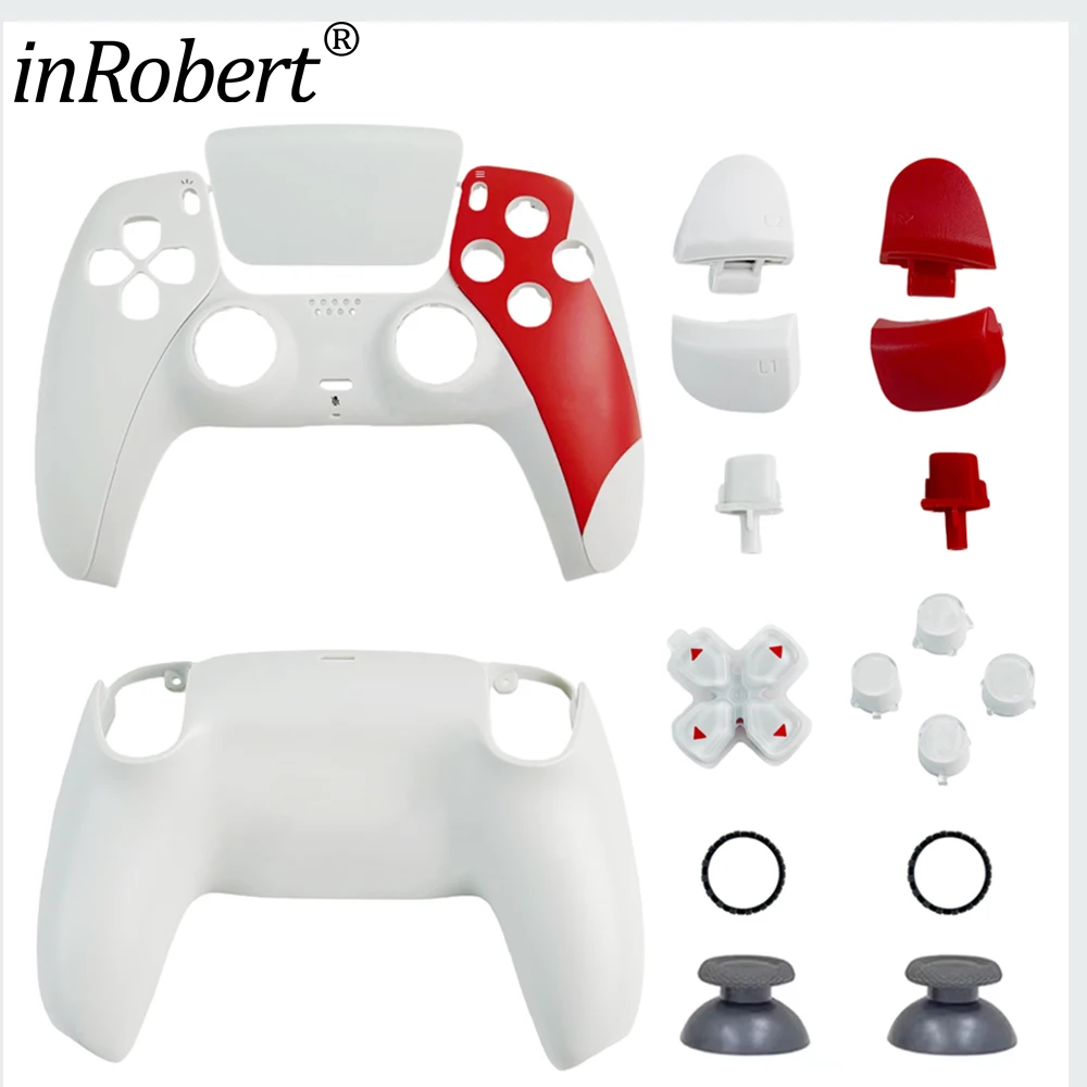 Limited 20th for PS5 Controller Shell Back Front Cover Touch panel Case Replacement for BDM - 030 040 050