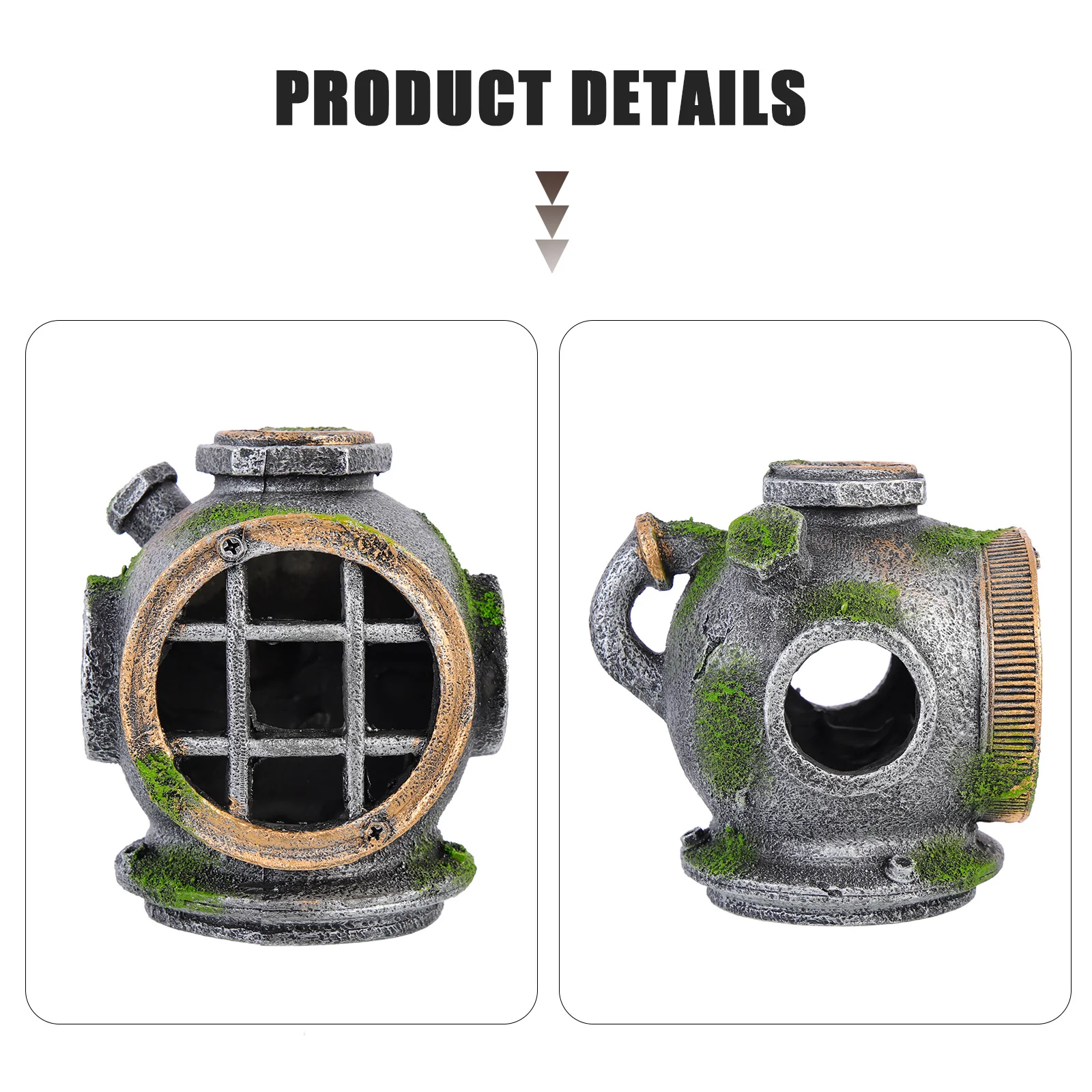 Aquarium Decor Resin Fish Hideout Underwater Ornament For Fish Tank Pond Large Aquarium Decoration Supplies Shrimp
Aquarium Decor Resin Fish Hideout Underwater Ornament For Fish Tank Pond Large Aquarium Decoration Supplies Shrimp