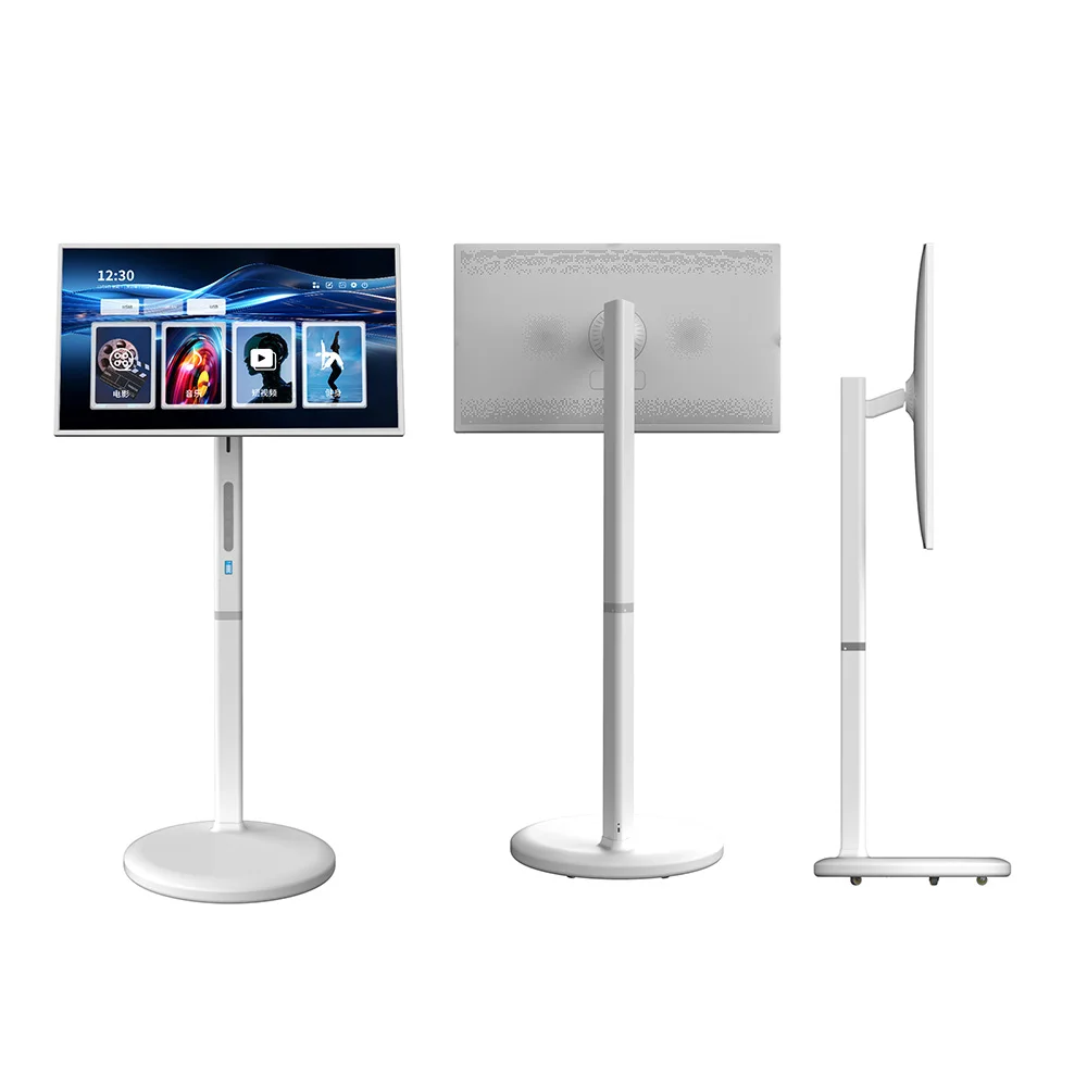 Portable FHD Resolution Mini Flip Yoga Gaming TV LED HD Streaming Intelligent Movable TV with White Cabinet for Home Session
Portable FHD Resolution Mini Flip Yoga Gaming TV LED HD Streaming Intelligent Movable TV with White Cabinet for Home Session