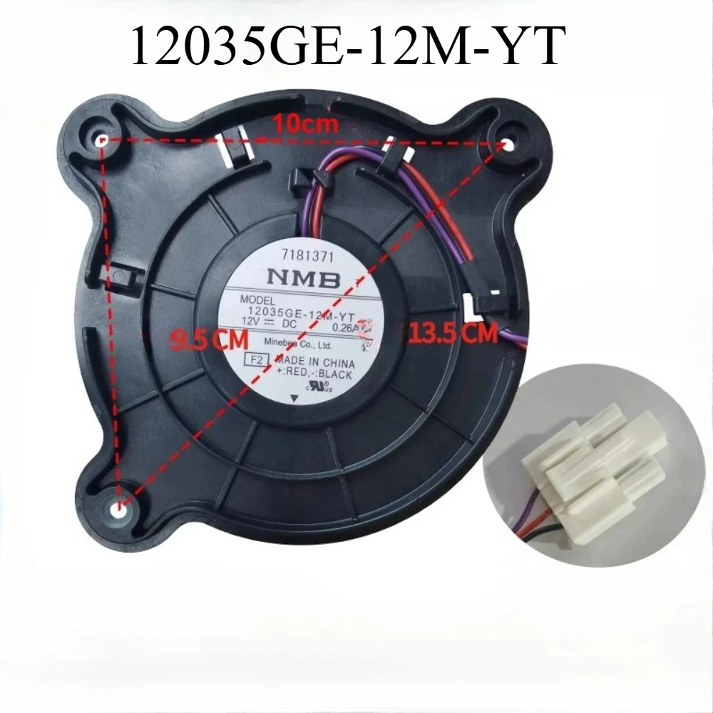 New For Samsung Refrigerator Cooling Fan 12035GE-12M-YT Fridge Radiator DC 12V 0.26A Freezer Parts
New For Samsung Refrigerator Cooling Fan 12035GE-12M-YT Fridge Radiator DC 12V 0.26A Freezer Parts