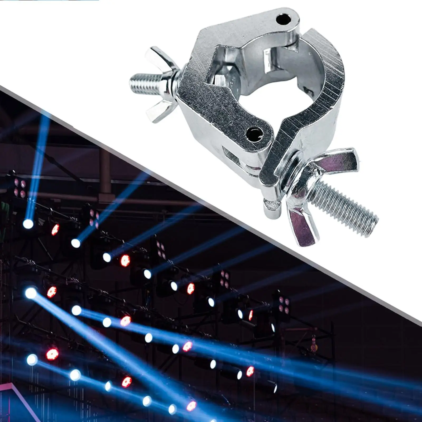 Stage Lamp Clamp Accessories for 30-35mm Tube for Bar Premium Aluminum Alloy for Light Fixture DJ Light Clamp Equipment
Stage Lamp Clamp Accessories for 30-35mm Tube for Bar Premium Aluminum Alloy for Light Fixture DJ Light Clamp Equipment