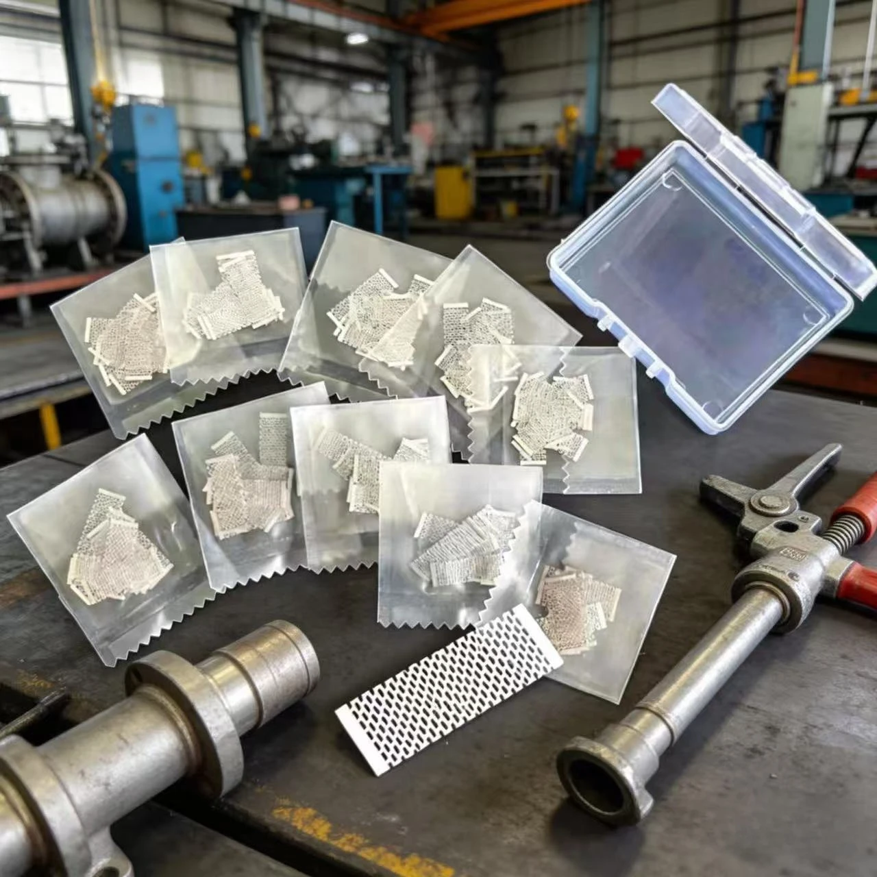 2Sizes Hand Tools 18x6.2mm 16x6.8mm 0.13,0.17,0.19,0.2o-h-m Metal MESHED Wire Wrench Sheet
2Sizes Hand Tools 18x6.2mm 16x6.8mm 0.13,0.17,0.19,0.2o-h-m Metal MESHED Wire Wrench Sheet