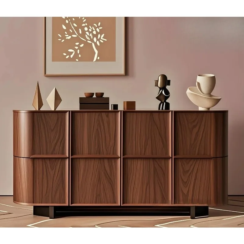 Italian minimalist paint dining side cabinet wooden living room against the wall storage foyer home decoration cabinet
Italian minimalist paint dining side cabinet wooden living room against the wall storage foyer home decoration cabinet