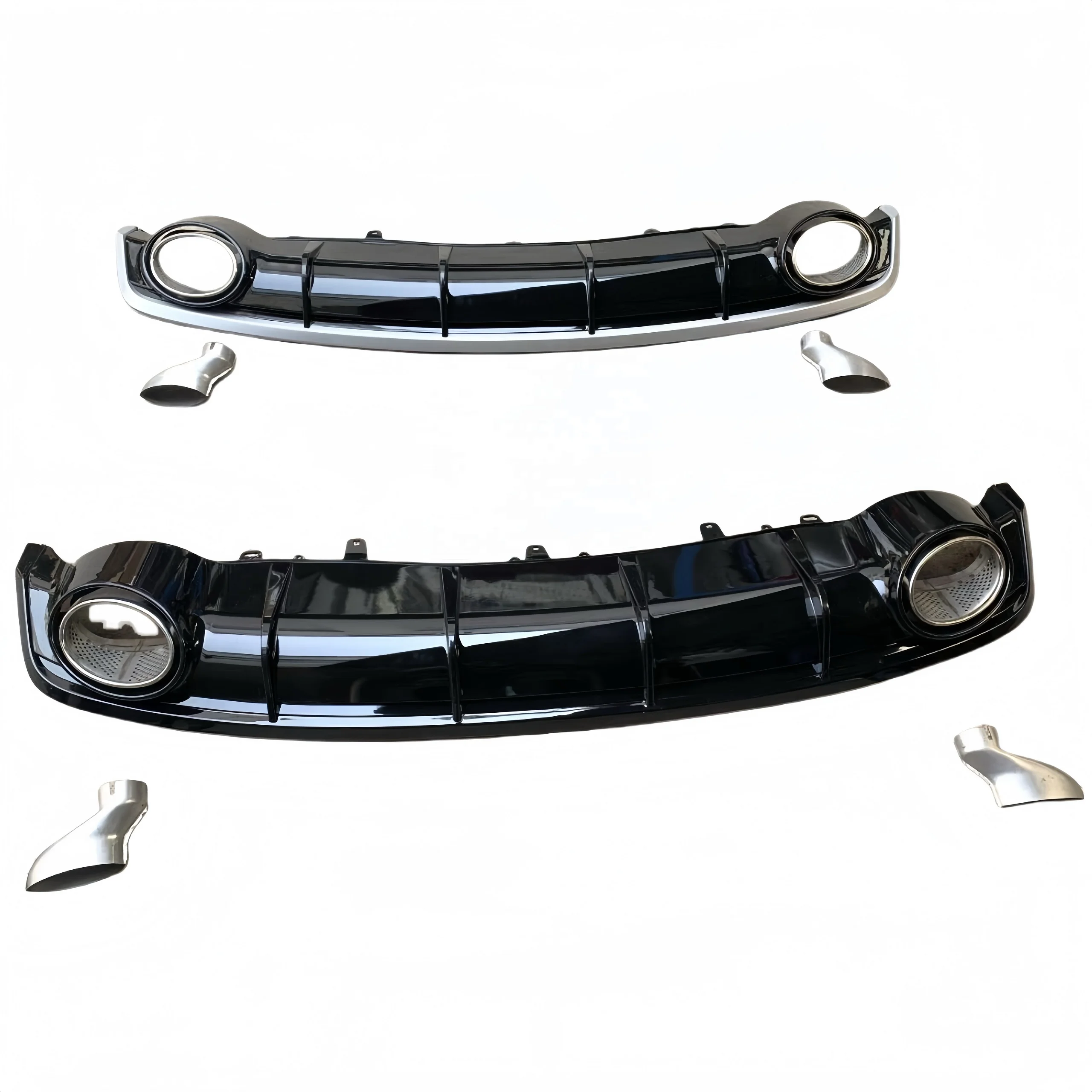 Flying Wing Hunter Auto RS Style Rear Diffuser With Exhaust Tips For A7 Upgrade RS7 Exhaust Pipe Muffle
Flying Wing Hunter Auto RS Style Rear Diffuser With Exhaust Tips For A7 Upgrade RS7 Exhaust Pipe Muffle