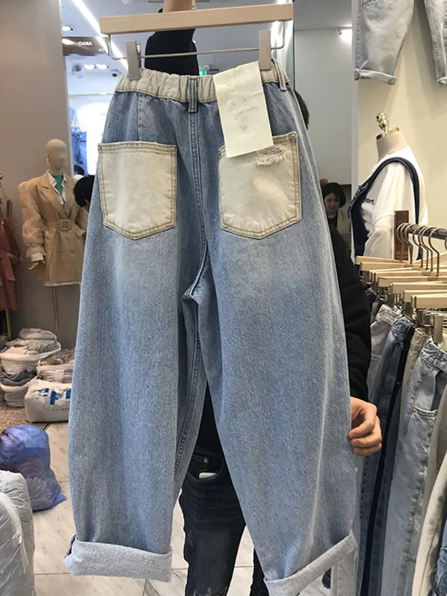 High Waist Wide Leg Jeans Straight Cut Loose Slimming plus Size Women's Spring Summer Harlan Denim Pants High Waist Jeans
High Waist Wide Leg Jeans Straight Cut Loose Slimming plus Size Women's Spring Summer Harlan Denim Pants High Waist Jeans