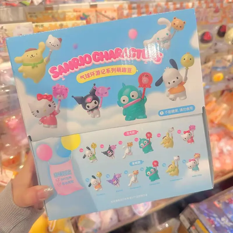 Genuine Sanrio Characters Balloon Adventure Series Blind Box Kuromi Hellokitty Hangyodon Pochacco Mini Model Collectibles Gifts
Genuine Sanrio Characters Balloon Adventure Series Blind Box Kuromi Hellokitty Hangyodon Pochacco Mini Model Collectibles Gifts