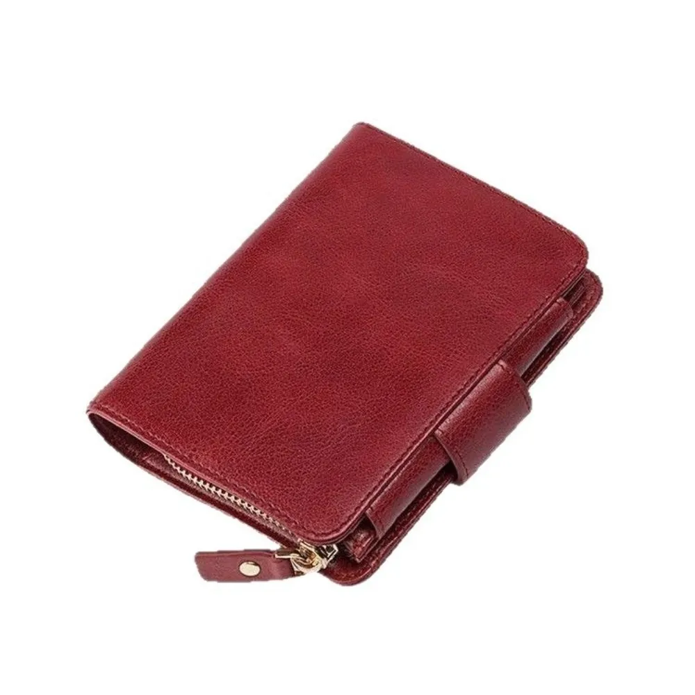 Retro Solid Color Short Wallet Multi-slots Pu Leather Coin Purse Large Capacity Anti-theft Credit Card Holder
Retro Solid Color Short Wallet Multi-slots Pu Leather Coin Purse Large Capacity Anti-theft Credit Card Holder