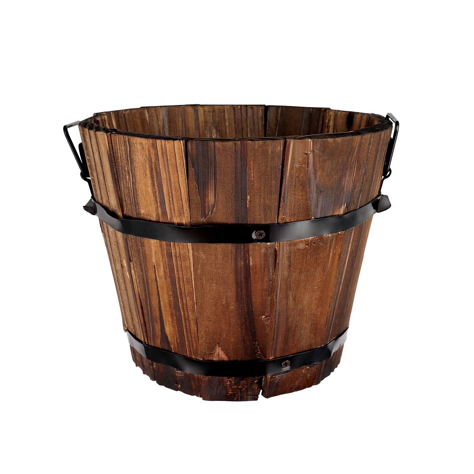 Wooden Round Barrel Flower Pot Eco Friendly Biodegradable Home Decoration Retro Style Garden Planter Lightweight Breathing
Wooden Round Barrel Flower Pot Eco Friendly Biodegradable Home Decoration Retro Style Garden Planter Lightweight Breathing
