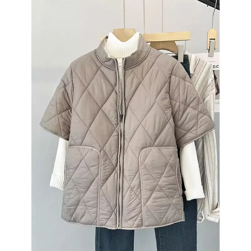 Жилет для офисных женщин с воротником-стойкой, утепленный хлопком, тонкий, для весеннего сезона, из складчатой ткани
Жилет для офисных женщин с воротником-стойкой, утепленный хлопком, тонкий, для весеннего сезона, из складчатой ткани