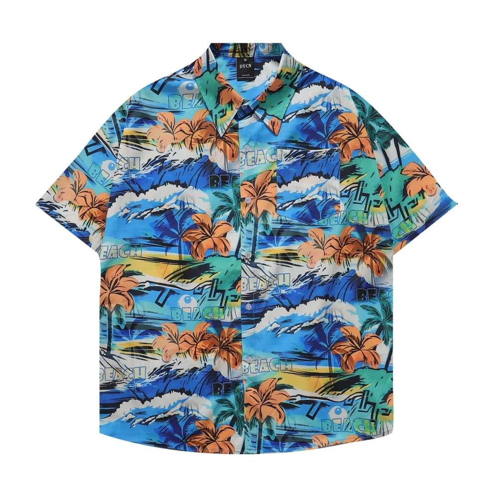 Y2k Unisex Men Hawaiian Shirt Hip Hop Streetwear Flower Plant Print Azure Beach Shirt Short Sleeve Women Aloha Shirt Thin Tops
Y2k Unisex Men Hawaiian Shirt Hip Hop Streetwear Flower Plant Print Azure Beach Shirt Short Sleeve Women Aloha Shirt Thin Tops