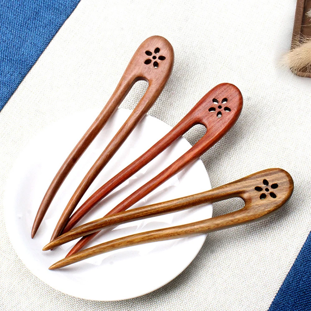 U-shaped Wooden Hair Stick Chinese Hanfu Hair Accessories Flloral Handcraft Hairpin Classic Wedding Cheongsam Decor Hair Clasp
U-shaped Wooden Hair Stick Chinese Hanfu Hair Accessories Flloral Handcraft Hairpin Classic Wedding Cheongsam Decor Hair Clasp