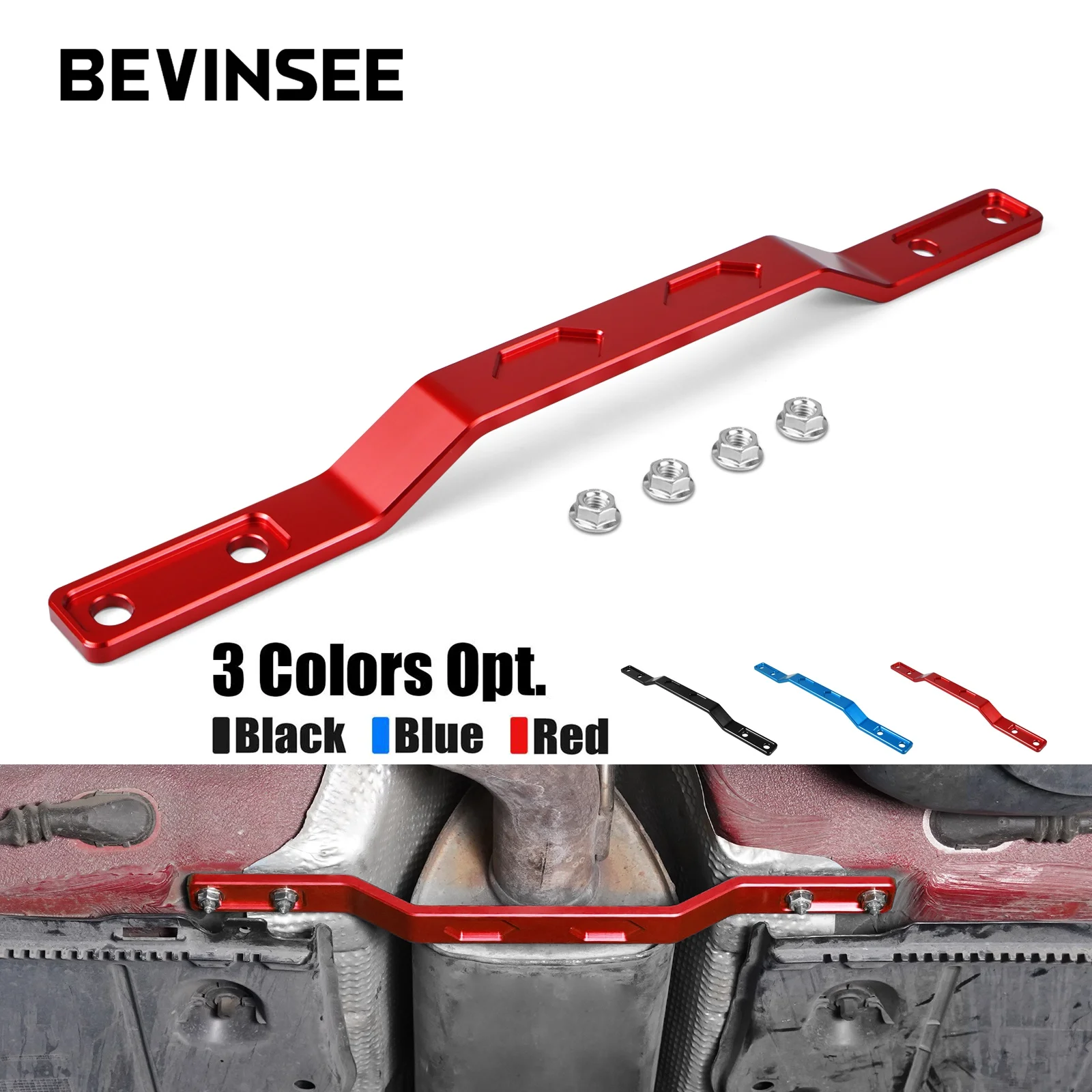 BEVINSEE Rear Tunnel Brace for VW MQB FWD & AWD for Golf 7 for Golf 8 for Passat B8 for Jetta, for Audi A3 8V, for SEAT Leon 5F
BEVINSEE Rear Tunnel Brace for VW MQB FWD & AWD for Golf 7 for Golf 8 for Passat B8 for Jetta, for Audi A3 8V, for SEAT Leon 5F