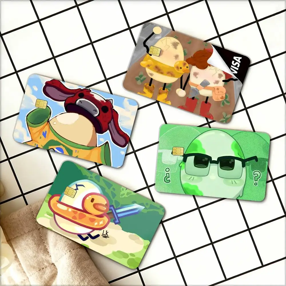 Q-SMP E-ggs Game Waterproof Film Skin Cover Credit Card Stickers Debit Front Bank Bus Pass
Q-SMP E-ggs Game Waterproof Film Skin Cover Credit Card Stickers Debit Front Bank Bus Pass