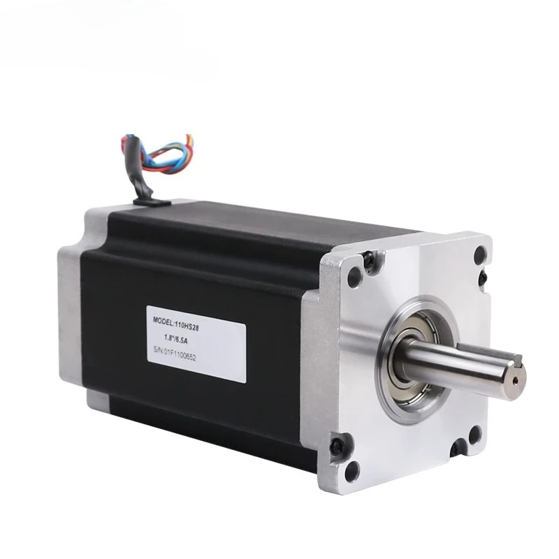 Leadshine 28Nm 4000 Oz.in 110mm NEMA42 2PH 110HS28 6A 4-Lead 19mm Shaft Hybrid Stepper Motor Match DM2282 DMA1182 For CNC Rout
Leadshine 28Nm 4000 Oz.in 110mm NEMA42 2PH 110HS28 6A 4-Lead 19mm Shaft Hybrid Stepper Motor Match DM2282 DMA1182 For CNC Rout