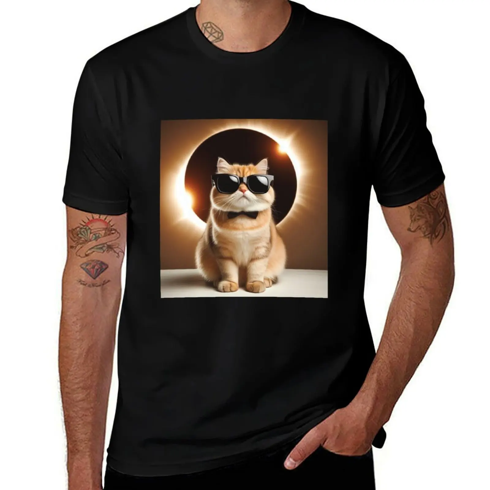 Capture the Solar Eclipse: April 08, 2024 With This Cute Cat Design T-Shirt oversized t shirt boys animal print t shirts men
Capture the Solar Eclipse: April 08, 2024 With This Cute Cat Design T-Shirt oversized t shirt boys animal print t shirts men