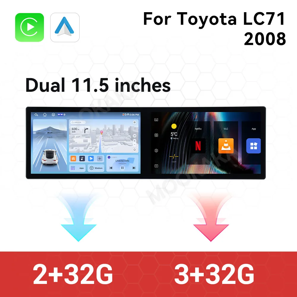 Car Accessories Radio For Toyota LC71 2008 Android Auto GPS Navigation Multimedia Stereo Receiver Head Unit Offline Maps
Car Accessories Radio For Toyota LC71 2008 Android Auto GPS Navigation Multimedia Stereo Receiver Head Unit Offline Maps