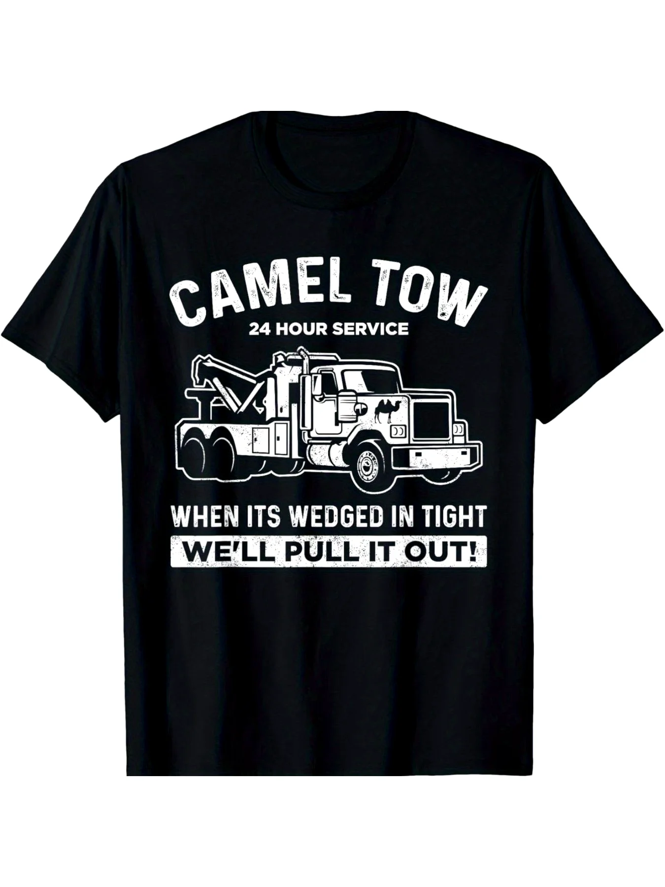 Camel Towing Print T-shirt Mens Casual Street Style Stretch Round Neck Tee Shirt for Summer
Camel Towing Print T-shirt Mens Casual Street Style Stretch Round Neck Tee Shirt for Summer